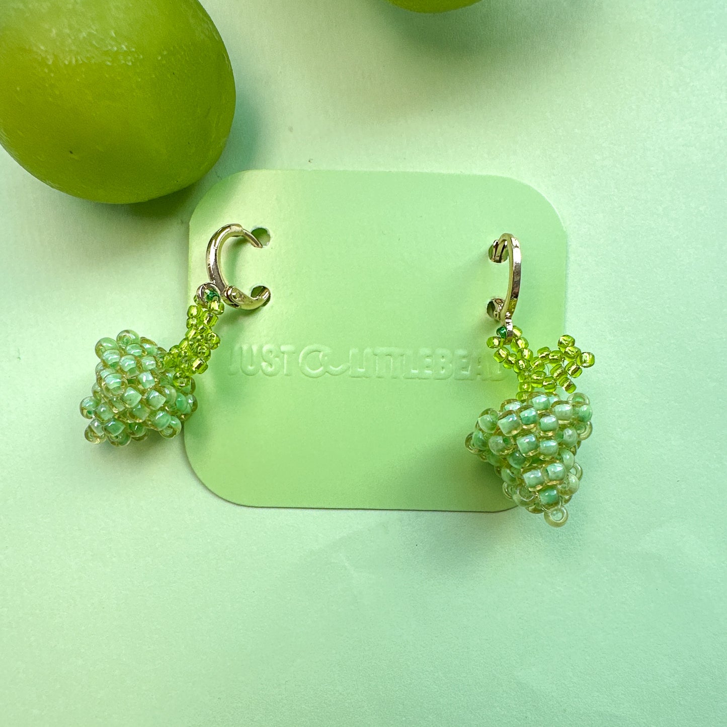 Grape Earring & Charm