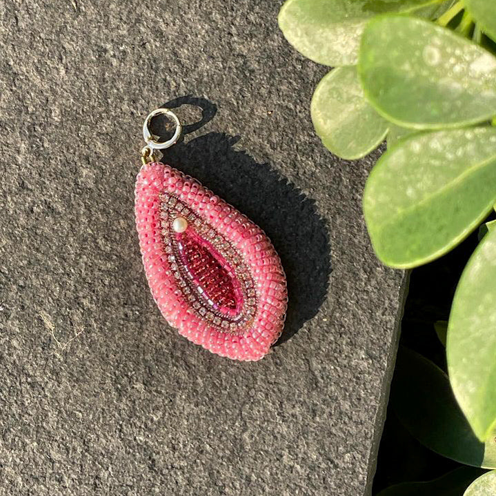 Vulva Charm or Brooch