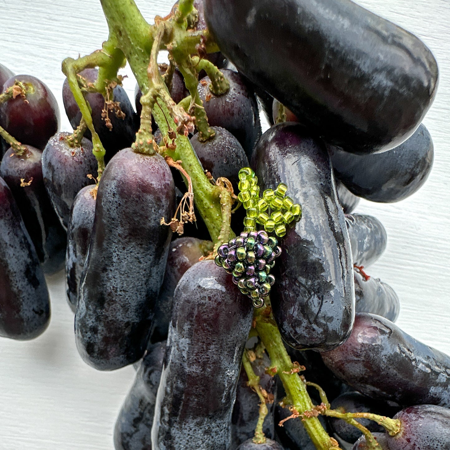 Grape Earring & Charm