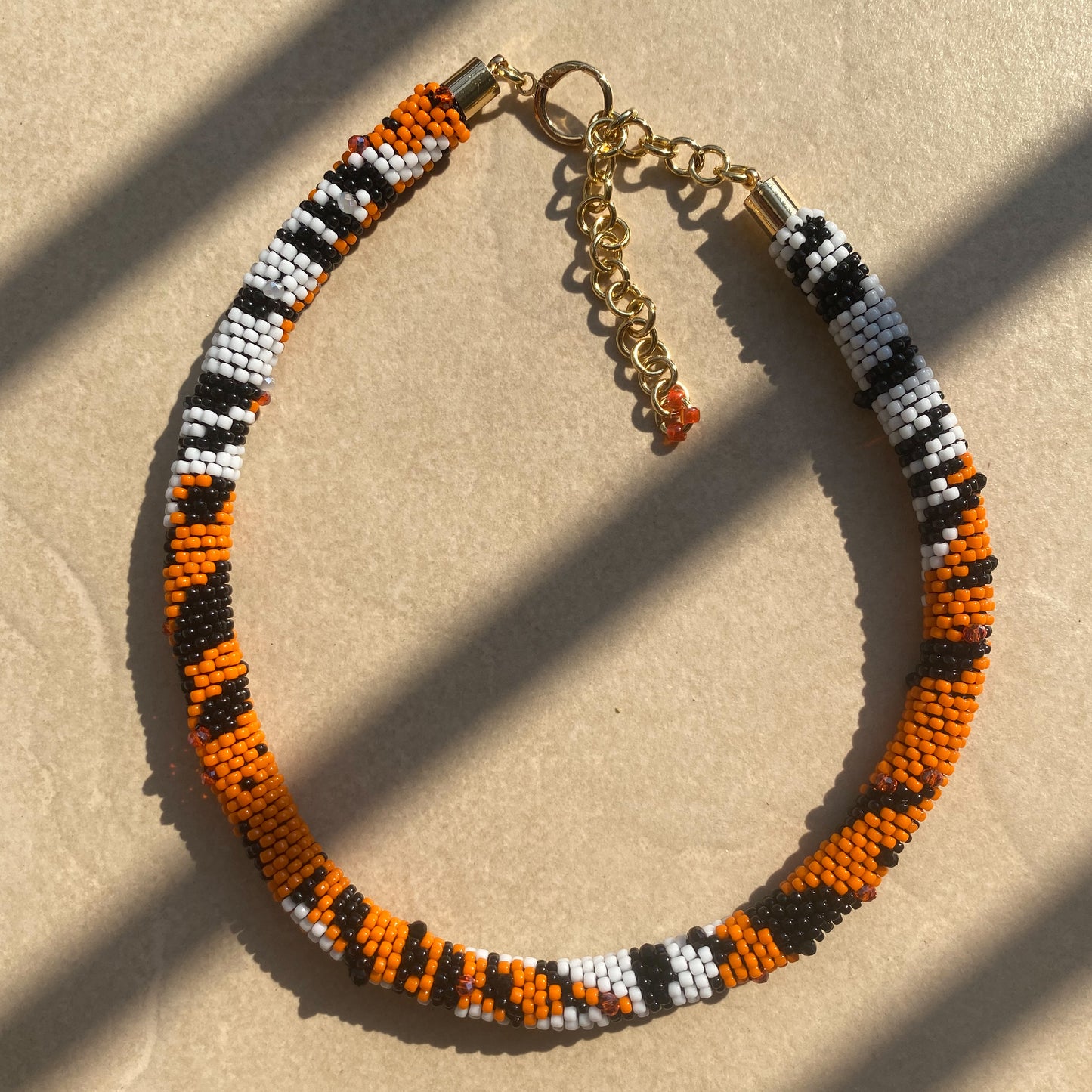 Tiger Pattern Tourniquet Choker