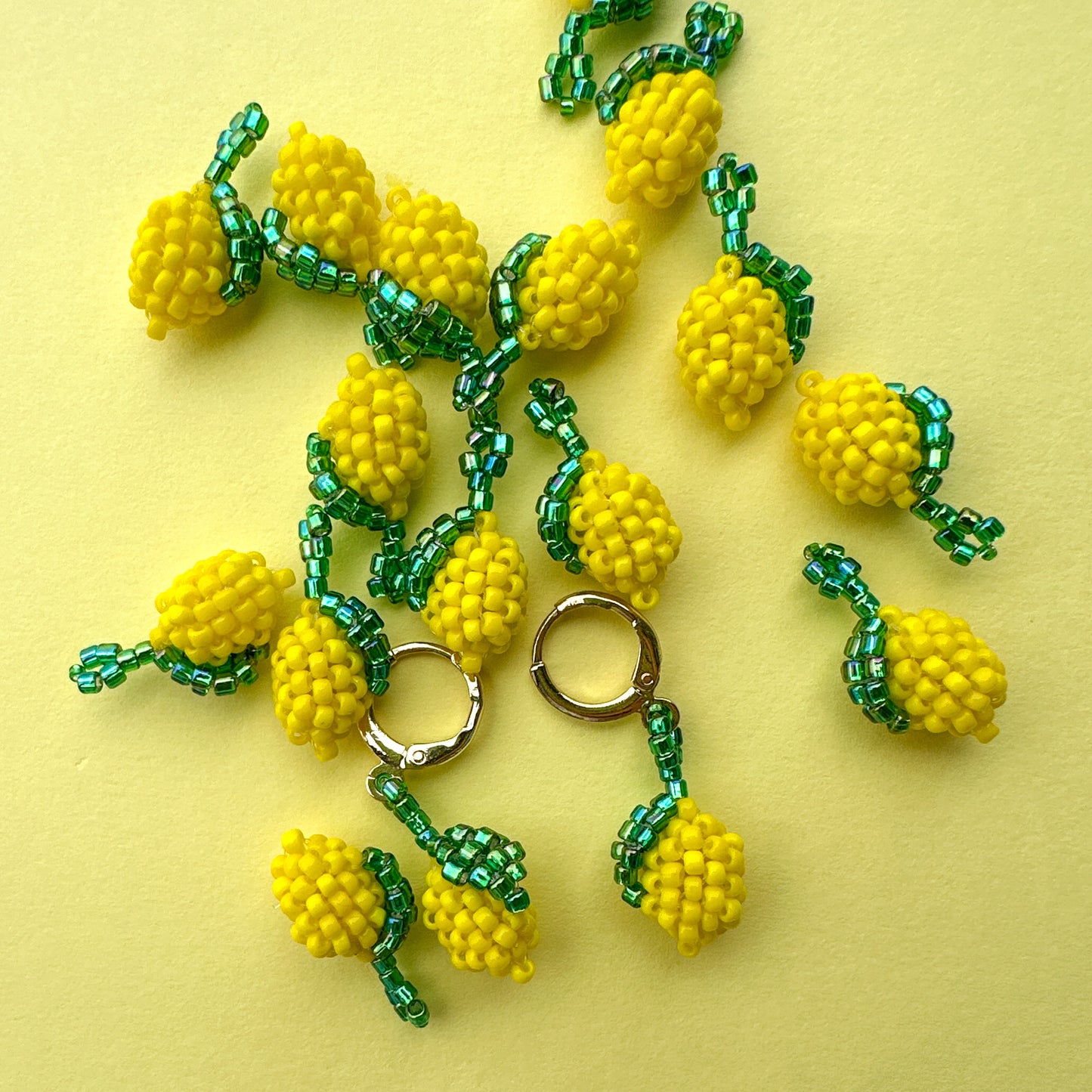 Lemon Earring & Charm