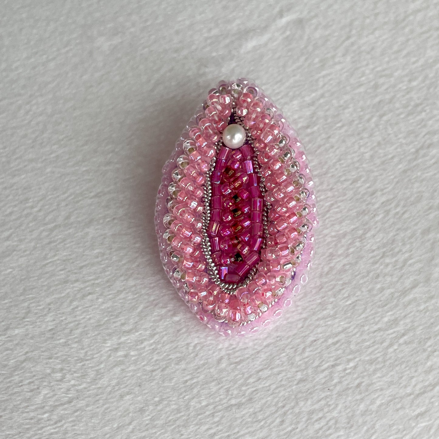 Vulva Charm or Brooch