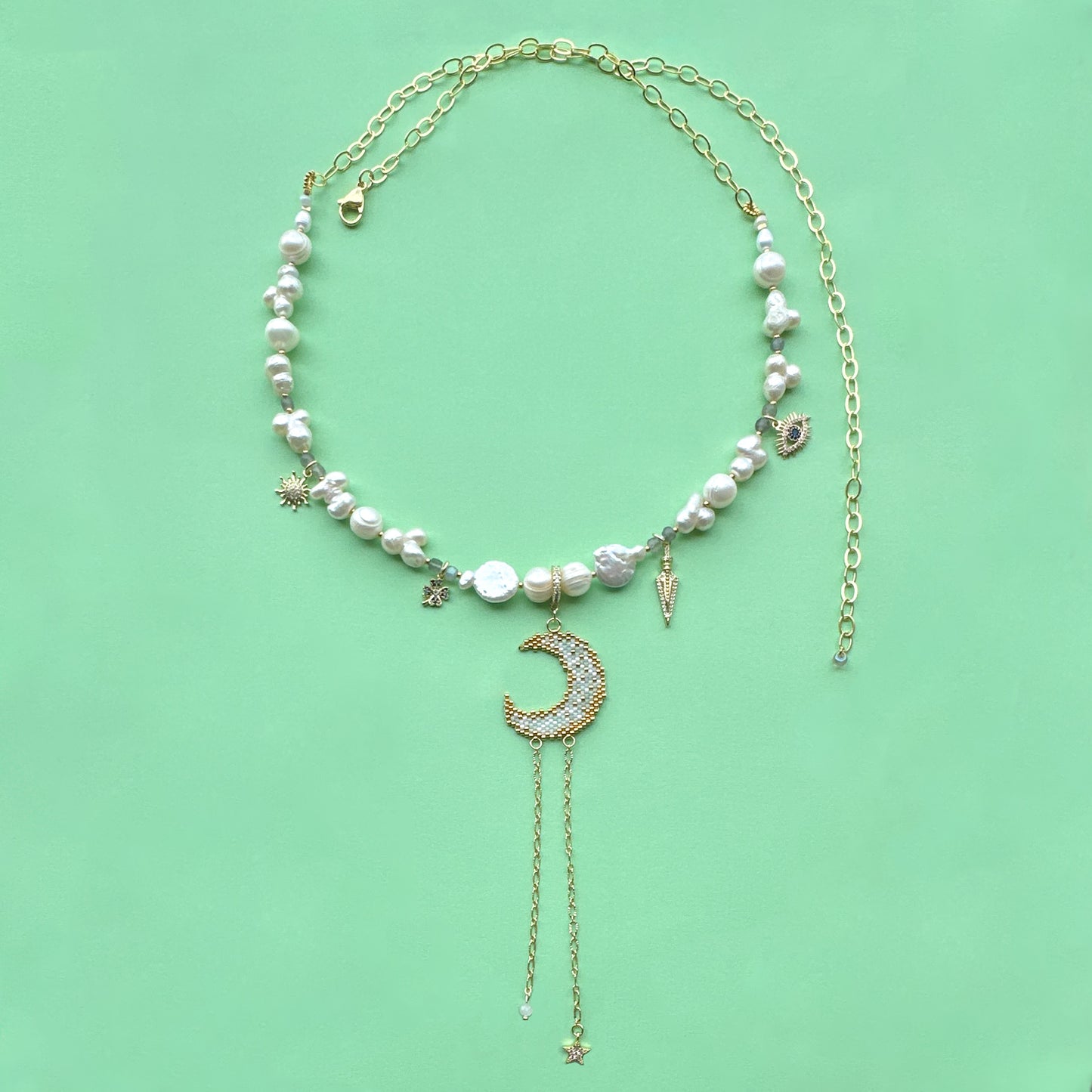 Crescent Waist Necklace