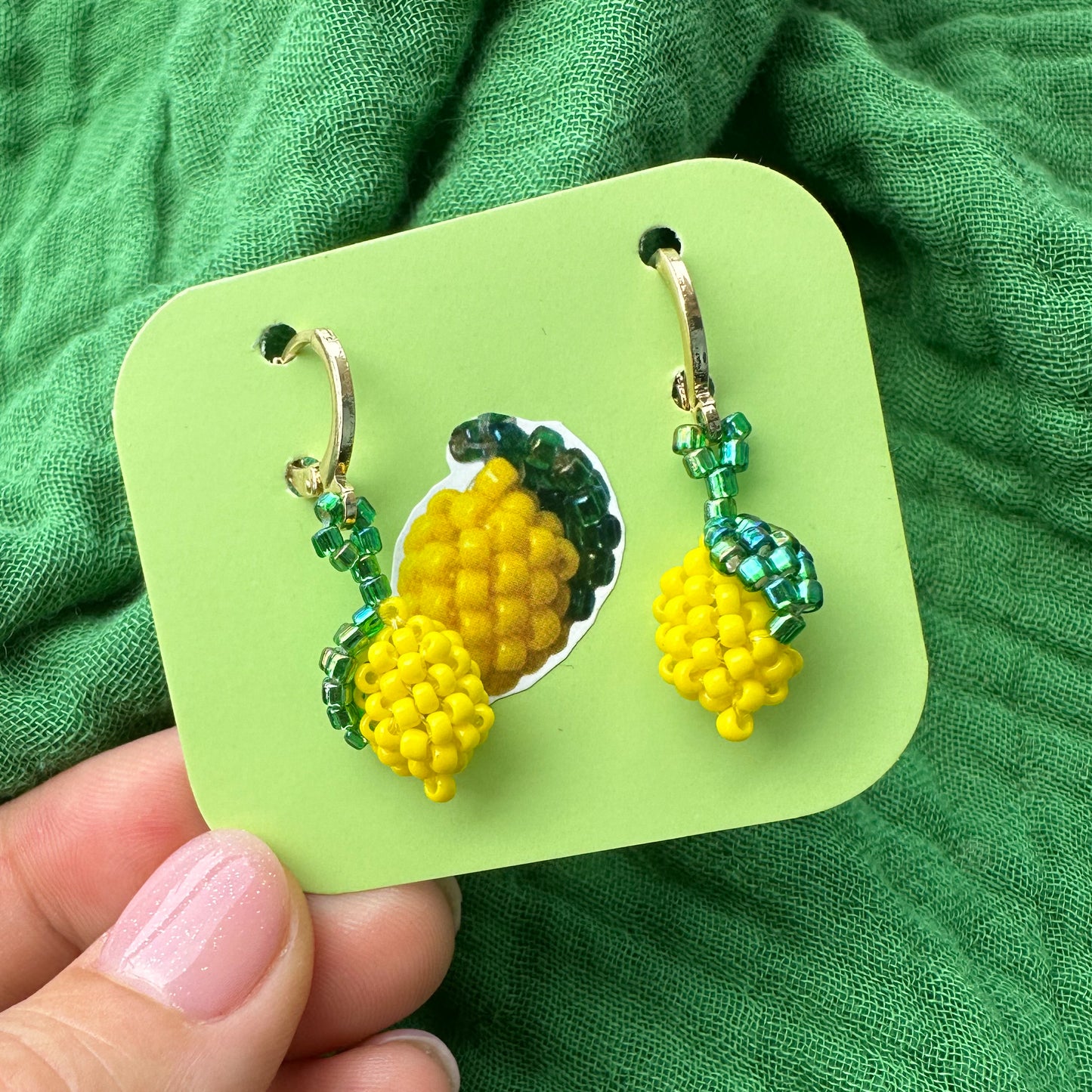 Lemon Earring & Charm