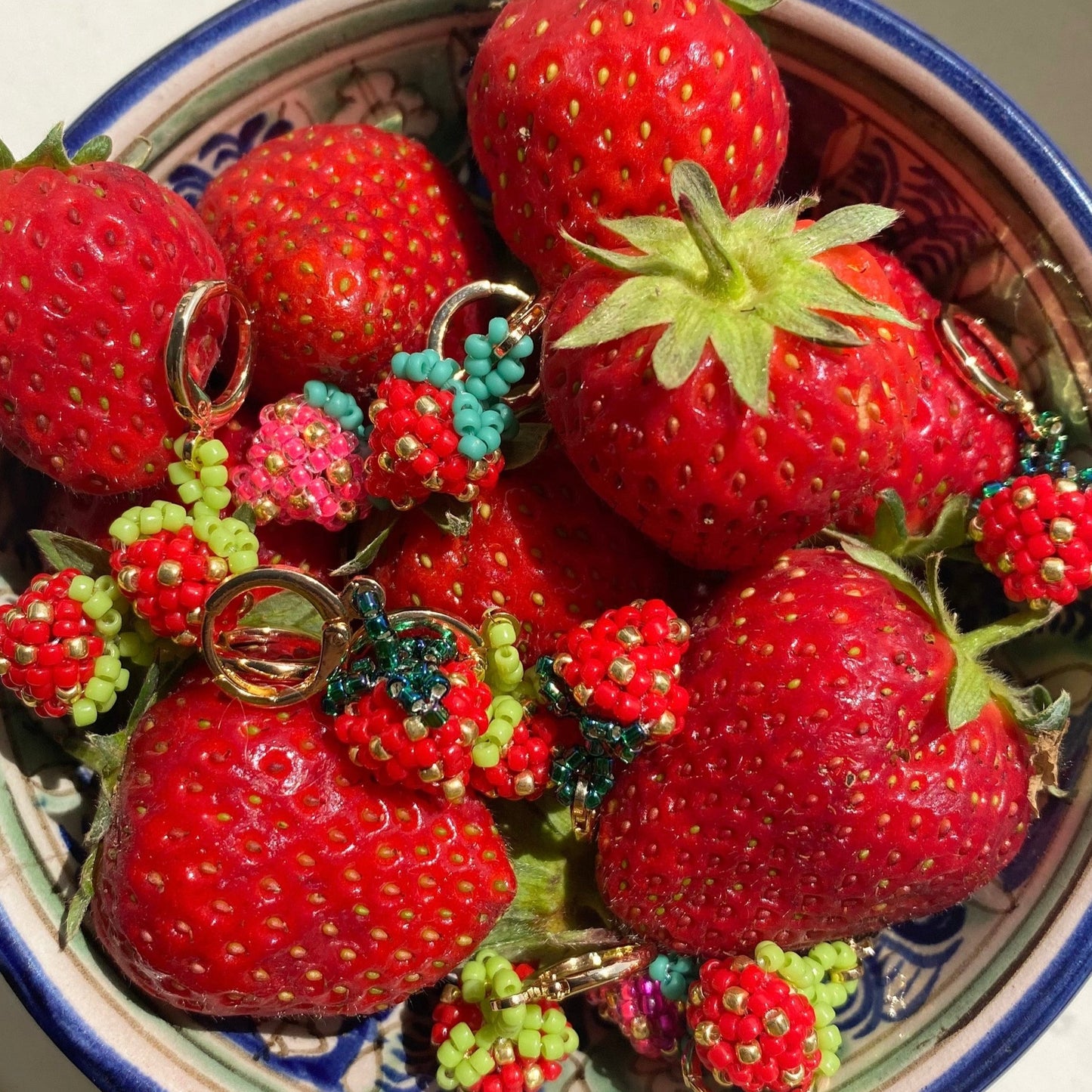 Strawberry Earring & Charm