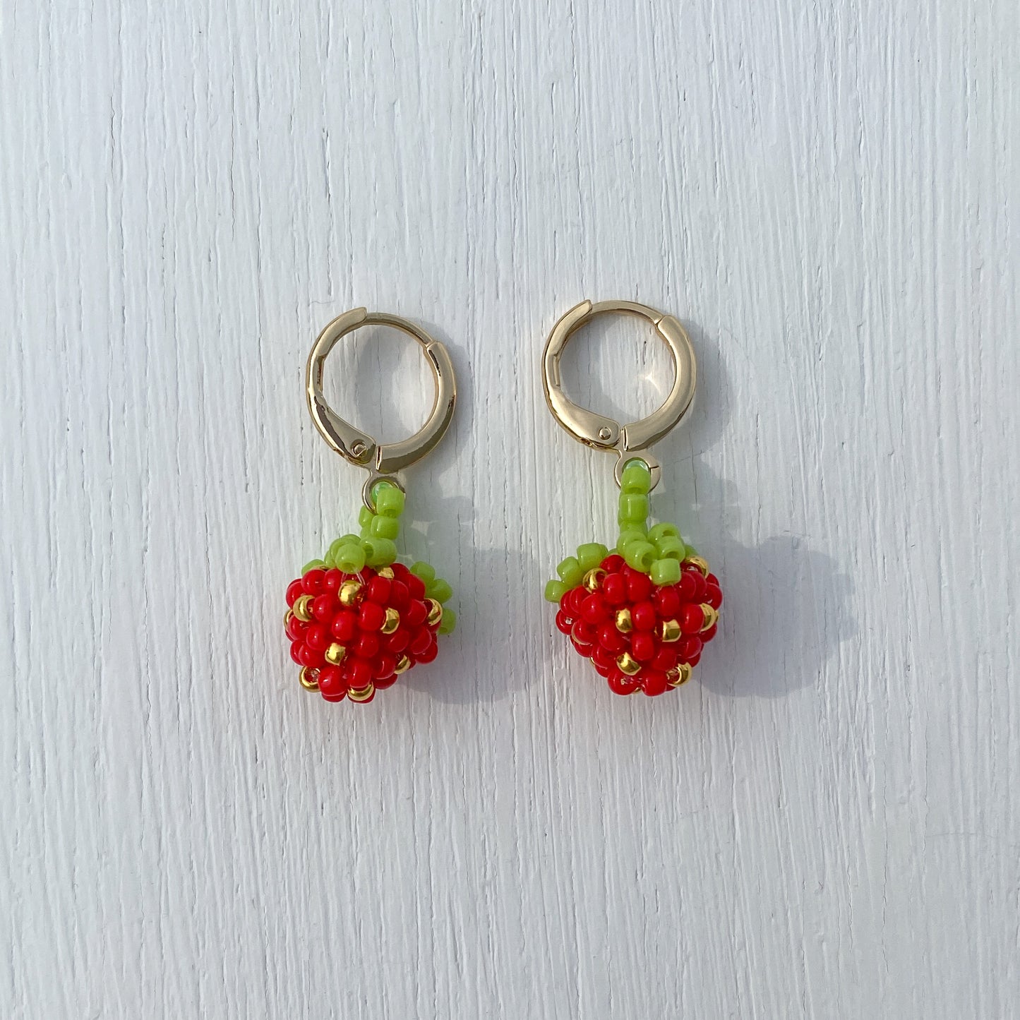 Strawberry Earring & Charm