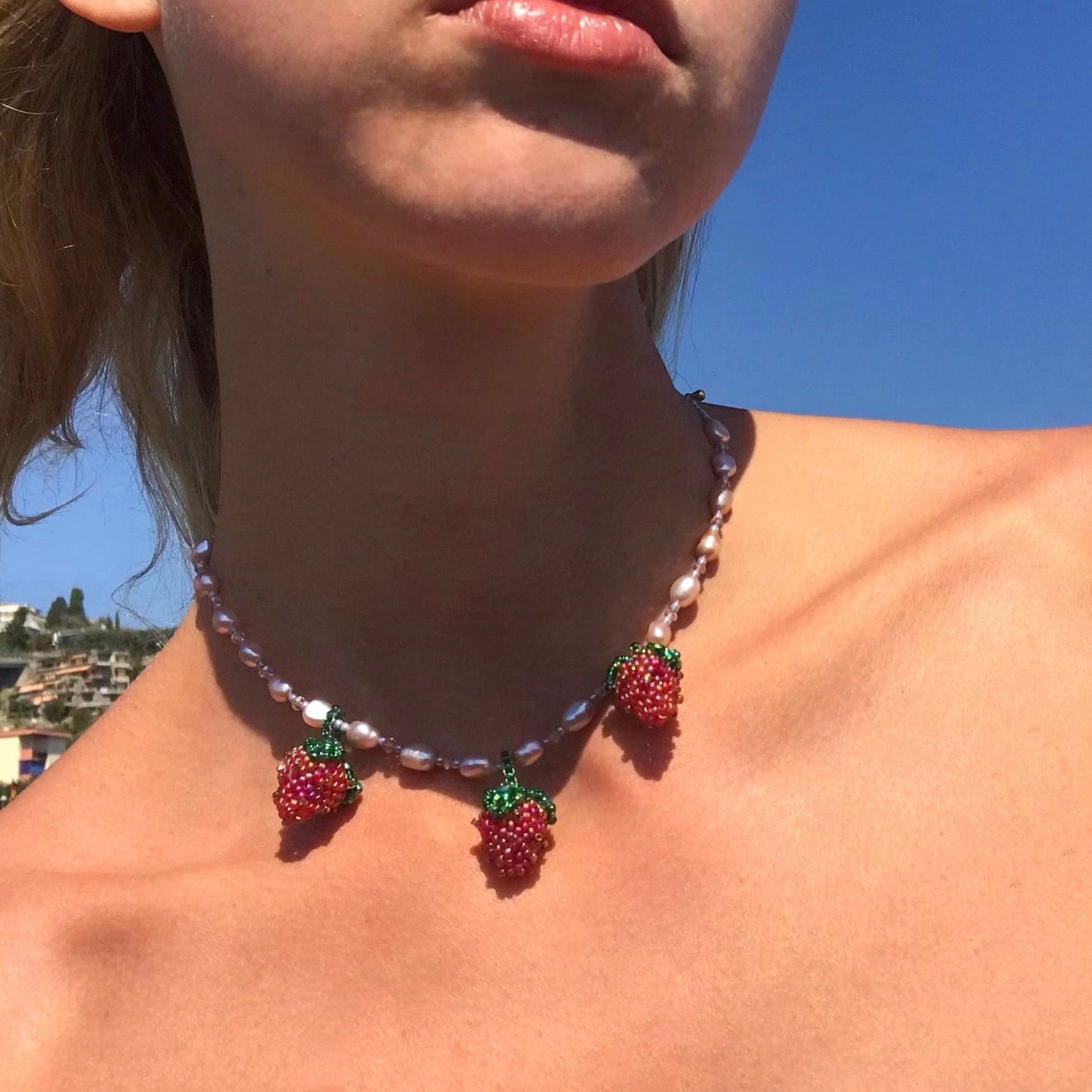 Strawberry Necklace