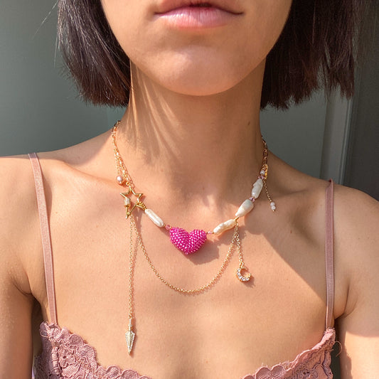 Candy heart chain