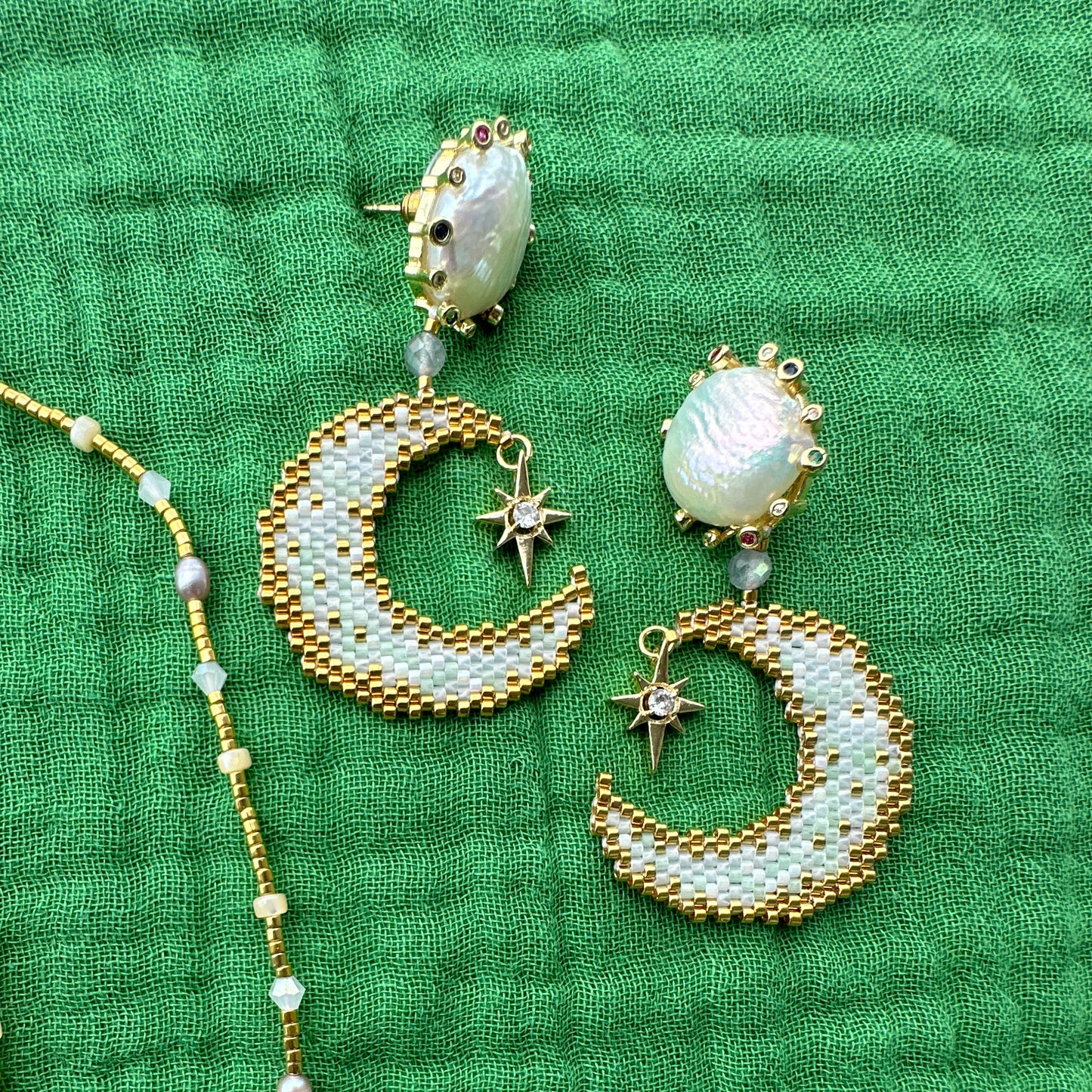 Crescent Earrings