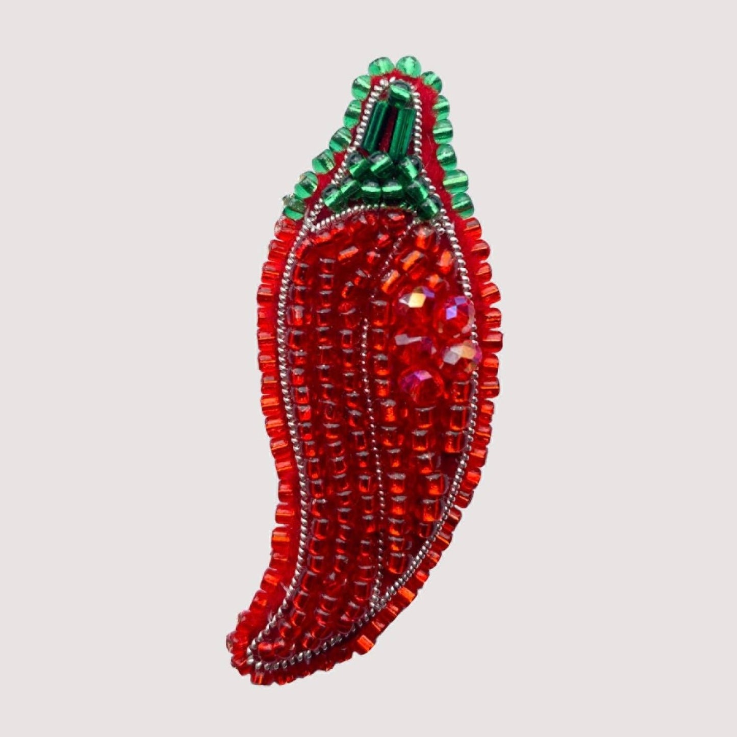 Red Hot Chilli Brooch