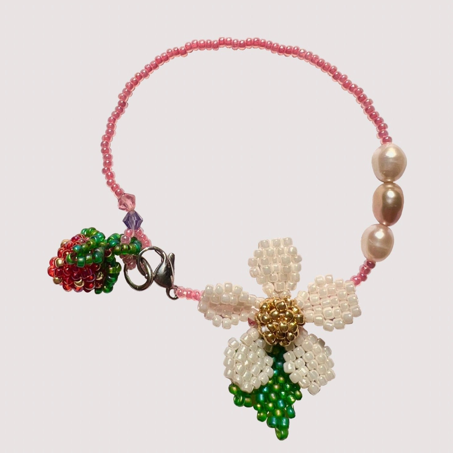 Strawberry Blossom Bracelet