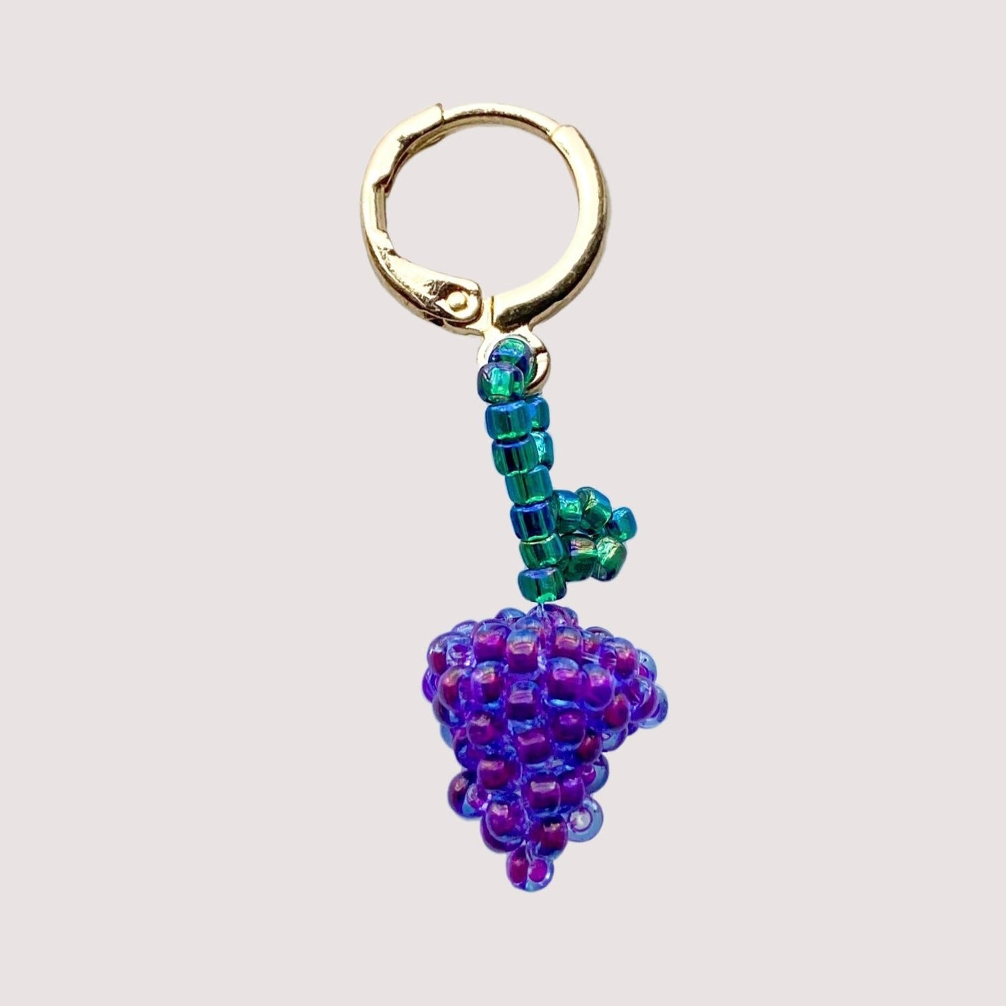 Grape Earring & Charm