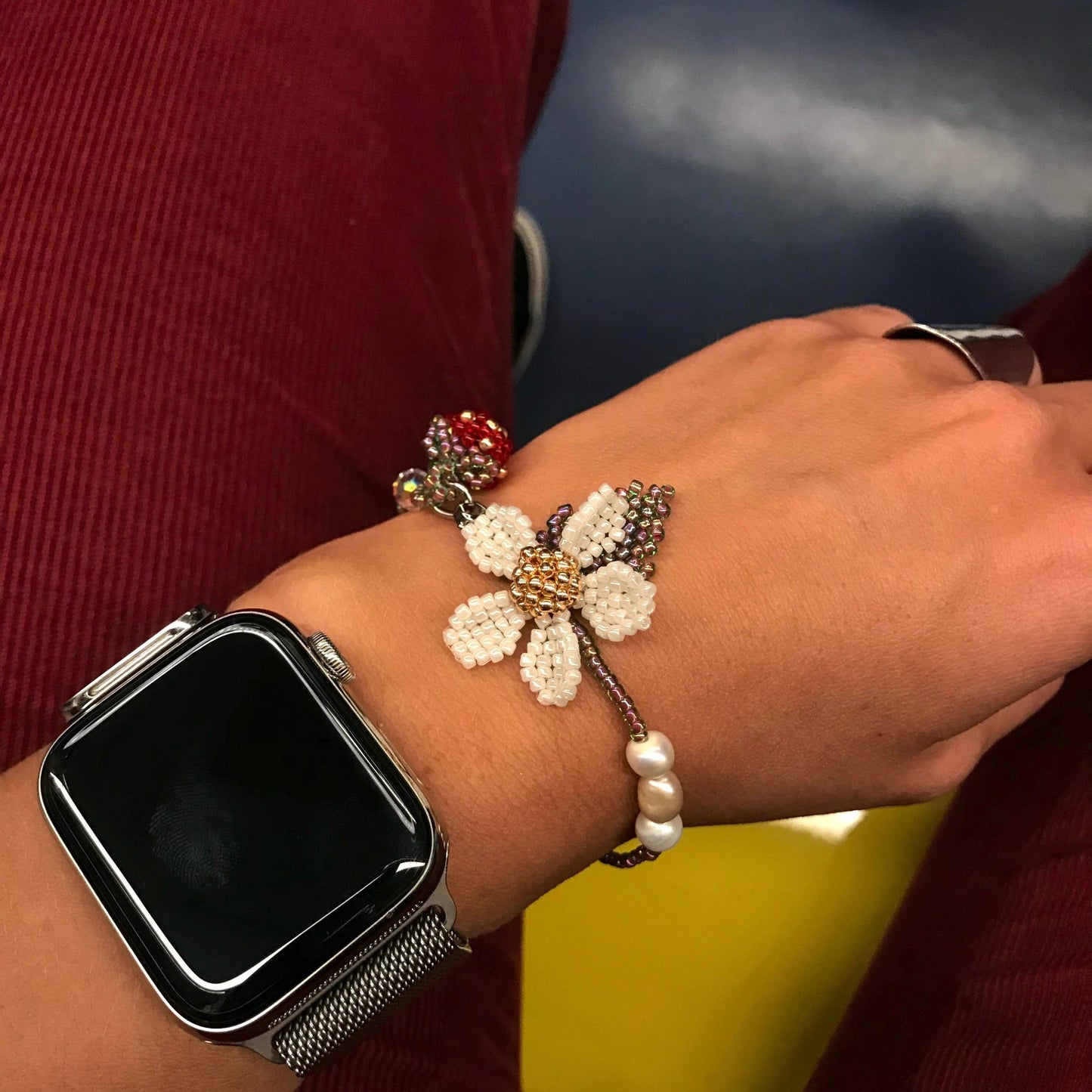 Strawberry Blossom Bracelet