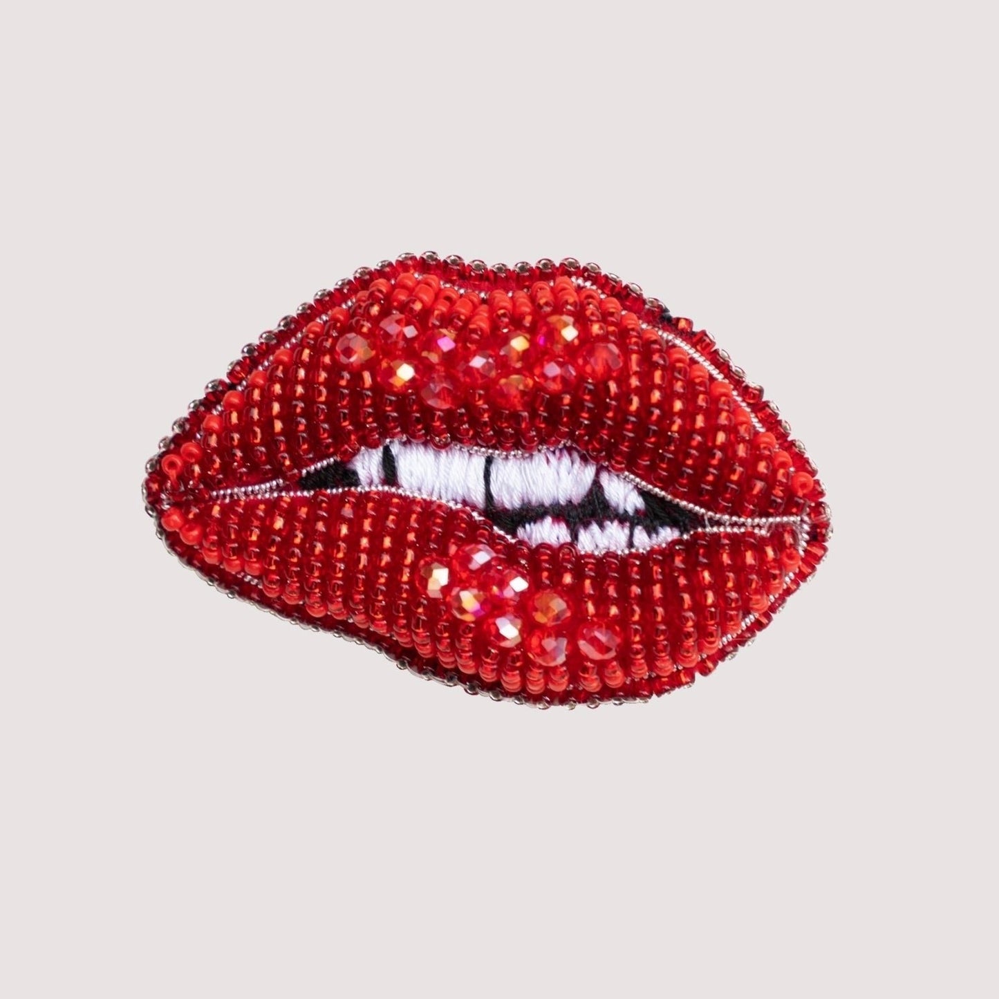 Lips Brooch